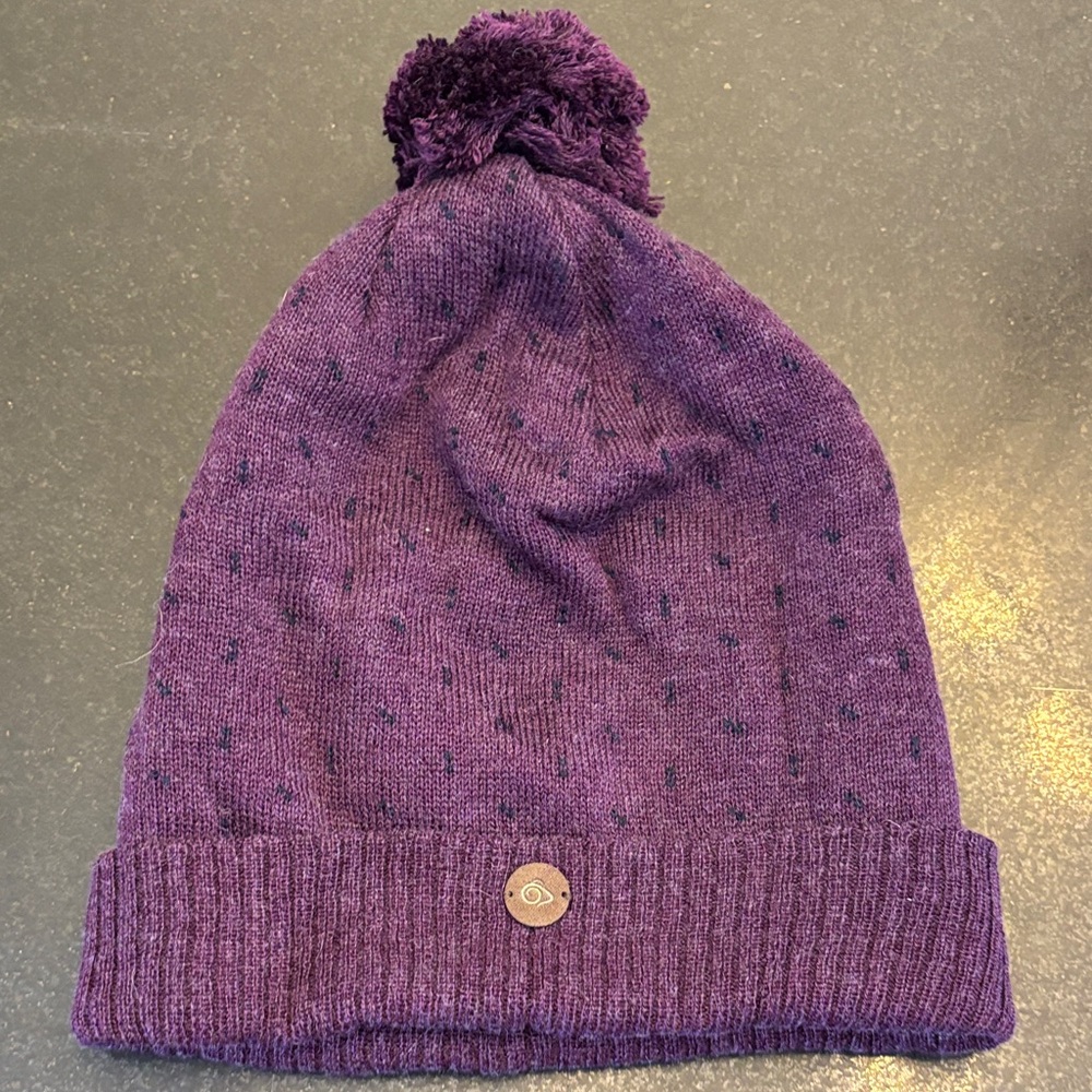 Women’s Craghoppers purple wool blend Knit Beanie